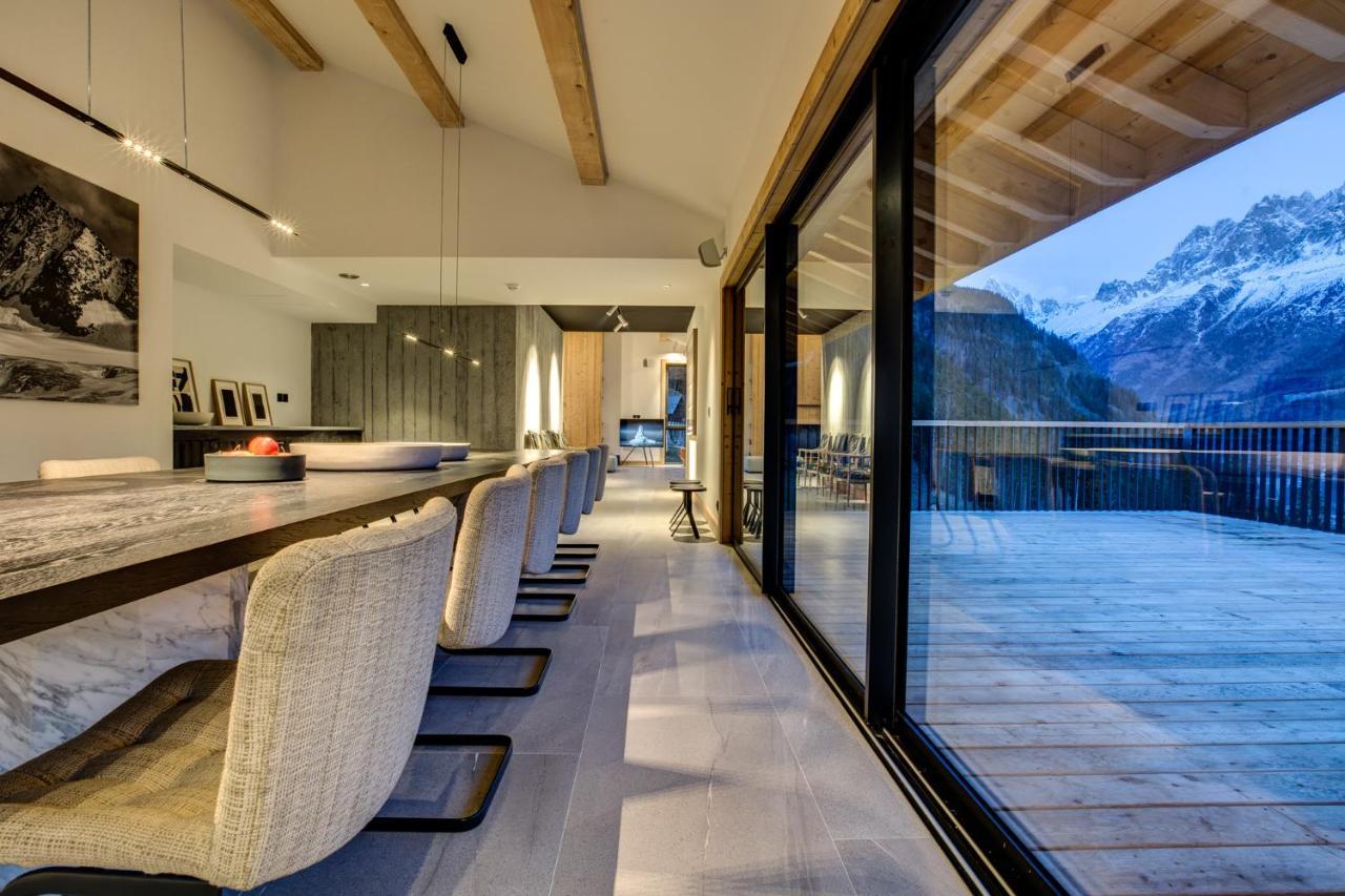 Le Chalet Mont Blanc Les Houches Eksteriør billede