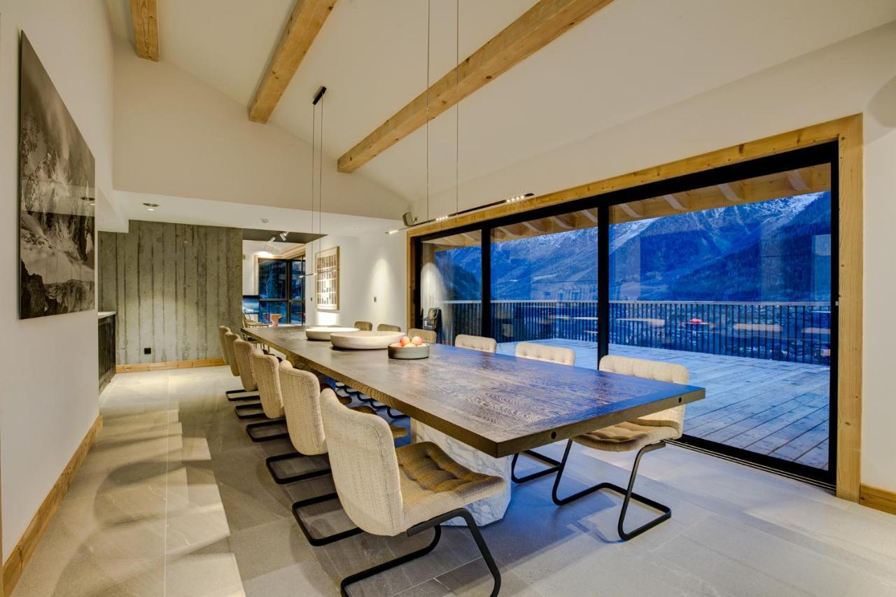 Le Chalet Mont Blanc Les Houches Eksteriør billede
