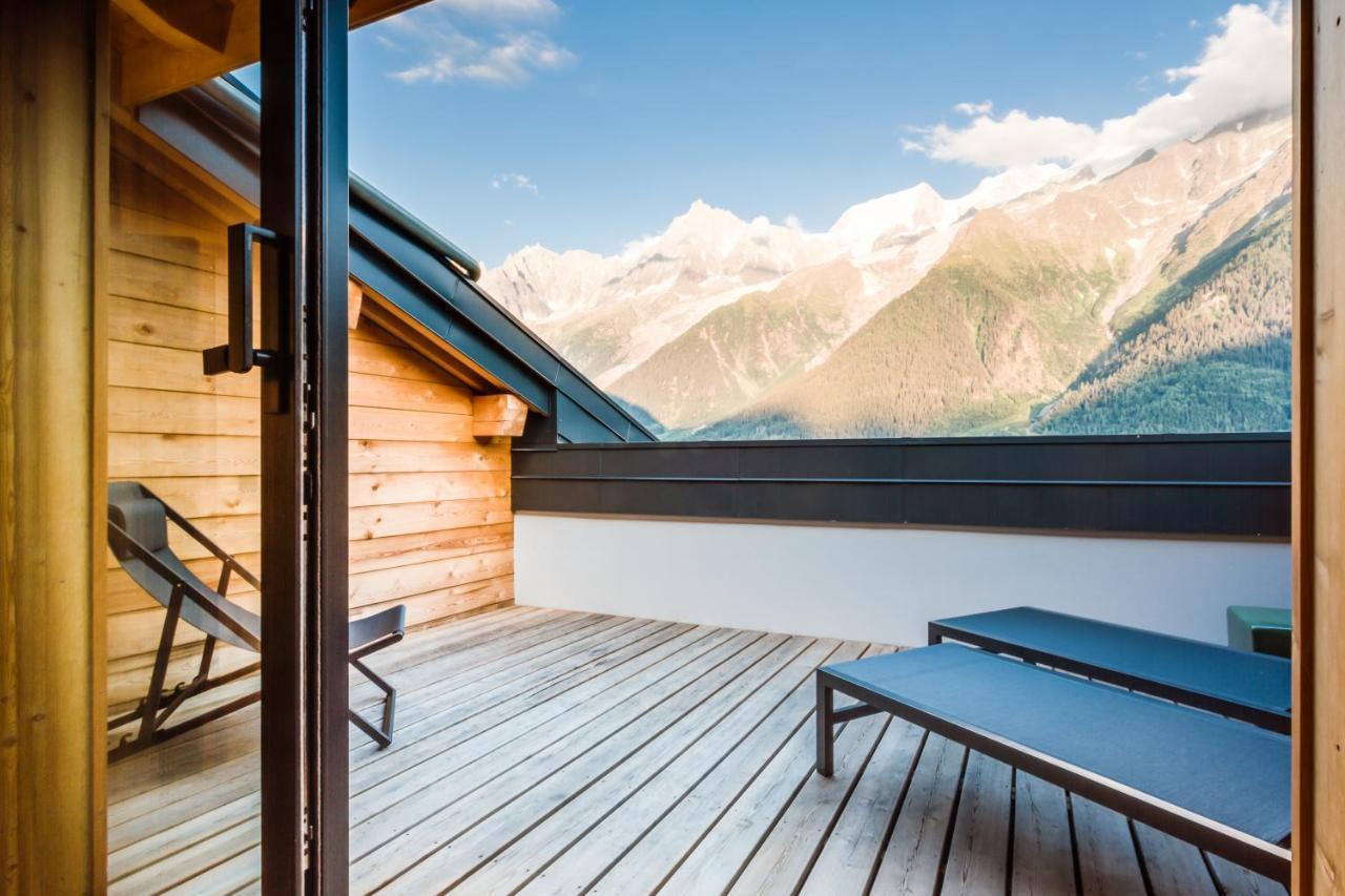 Le Chalet Mont Blanc Les Houches Eksteriør billede