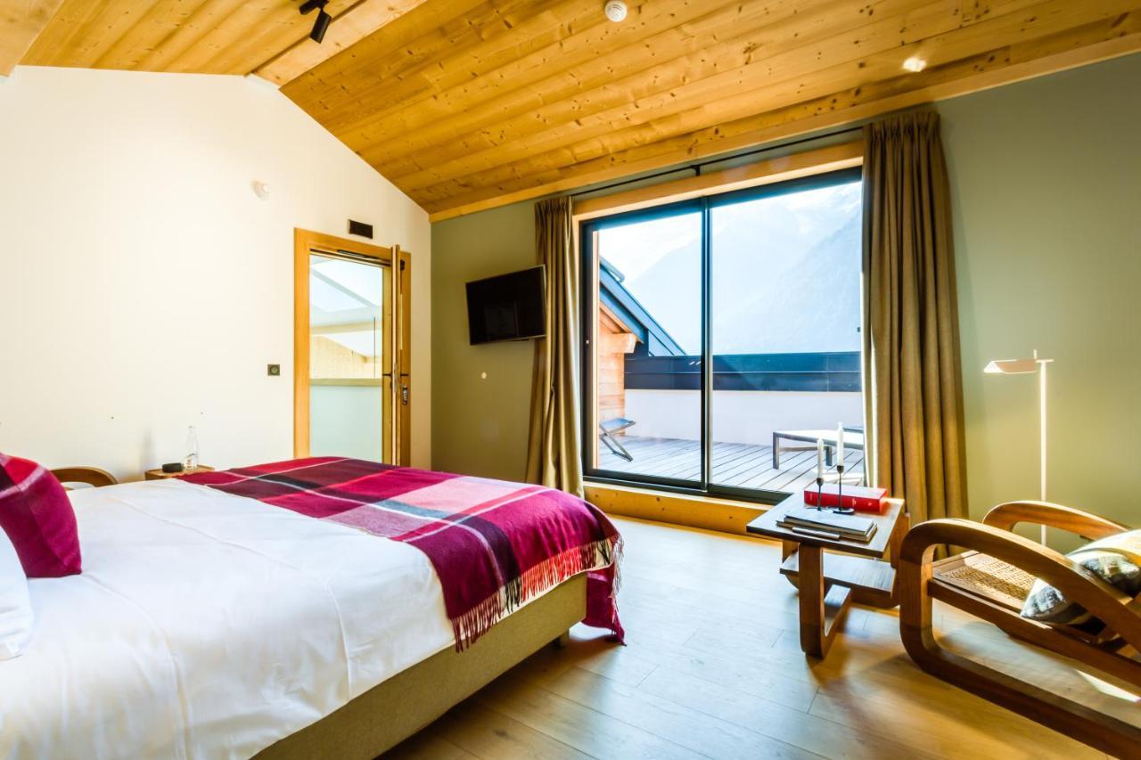 Le Chalet Mont Blanc Les Houches Eksteriør billede