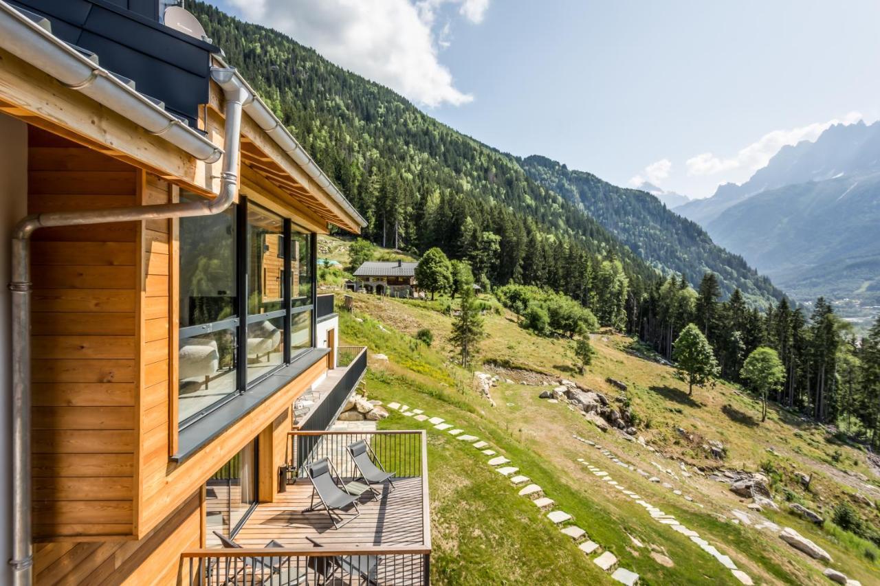 Le Chalet Mont Blanc Les Houches Eksteriør billede