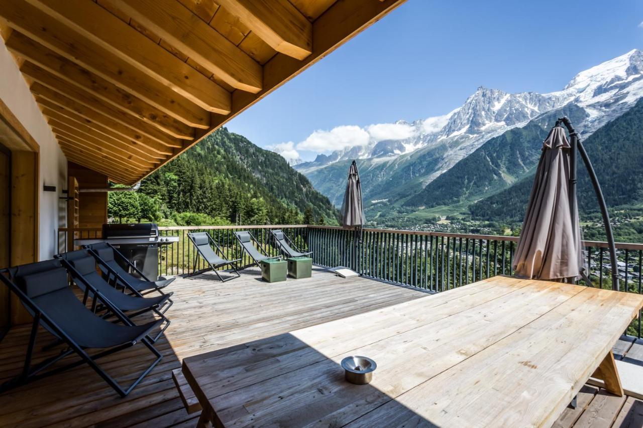 Le Chalet Mont Blanc Les Houches Eksteriør billede