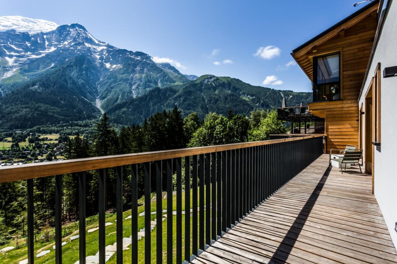 Le Chalet Mont Blanc Les Houches Eksteriør billede